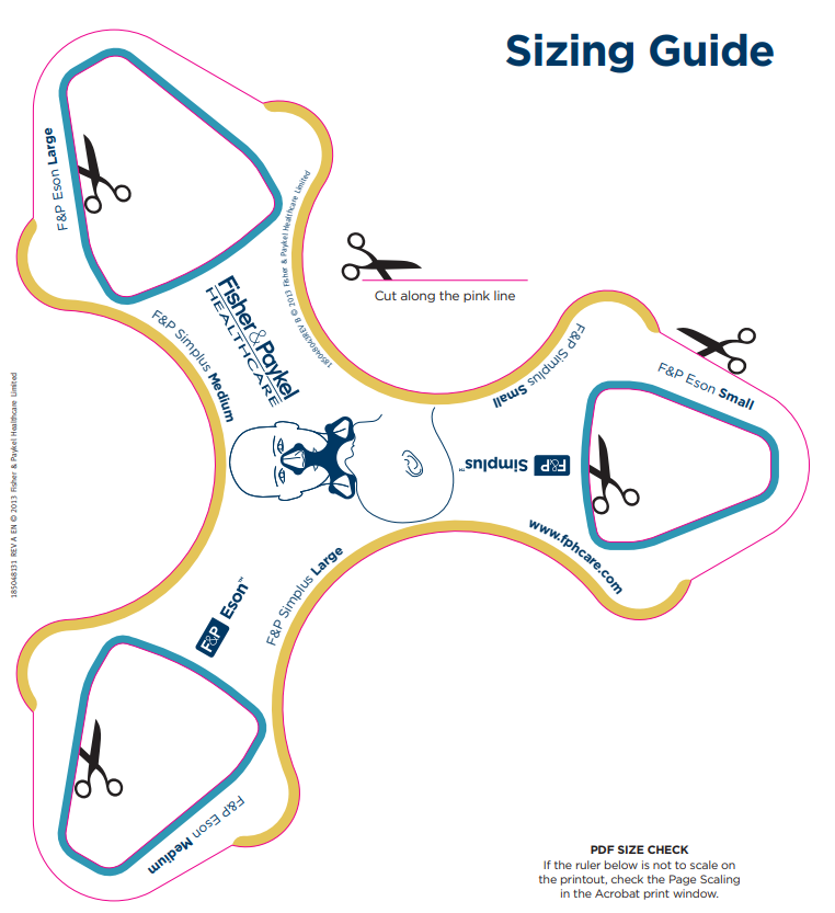Simplus size guide