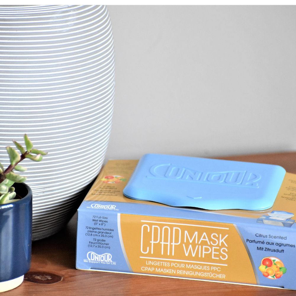 Contour CPAP Mask Wipes - Citrus | CPAP.co.uk
