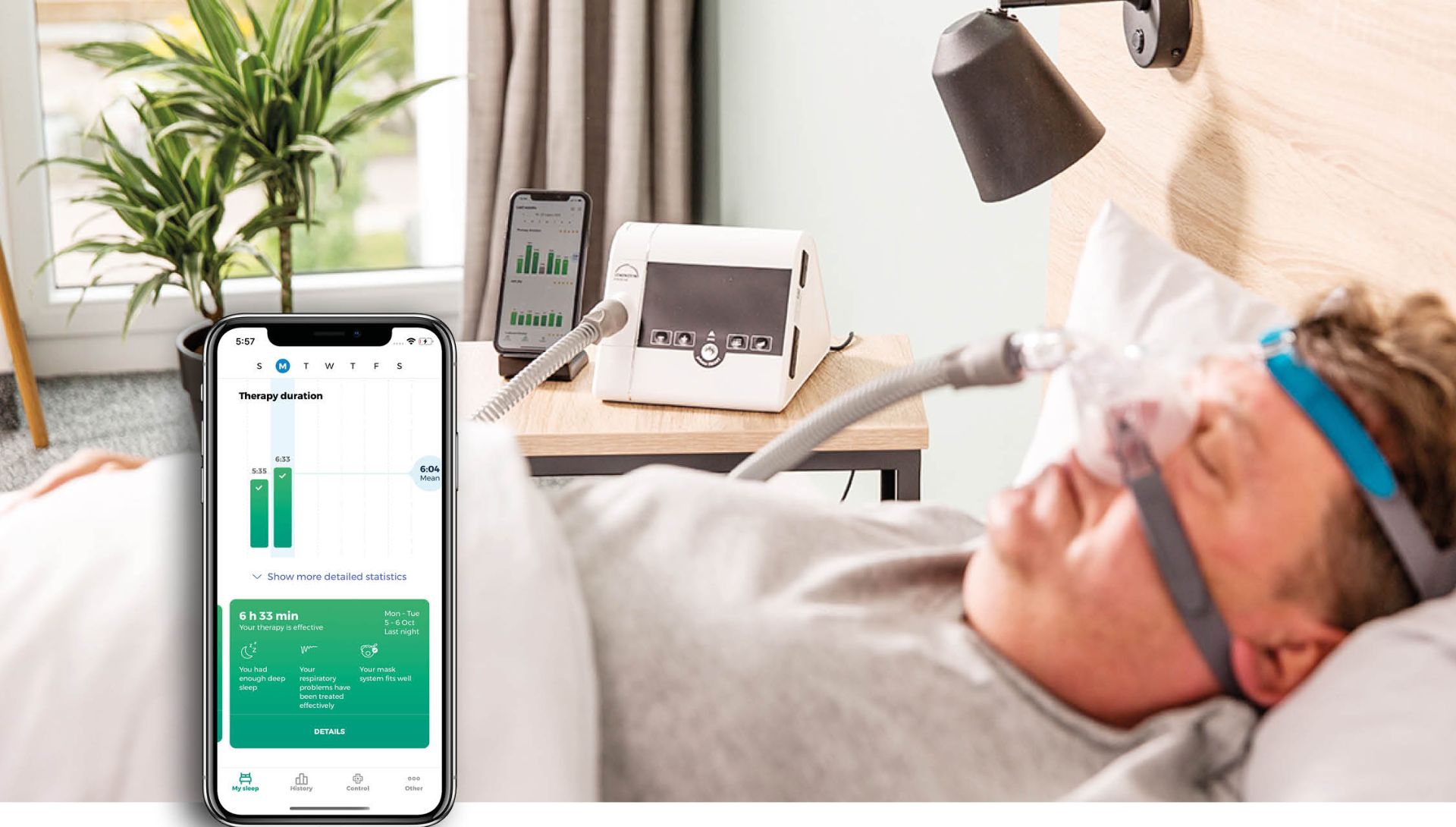 Löwenstein Medical Prisma SmartPlus Auto CPAP Machine | CPAP.co.uk